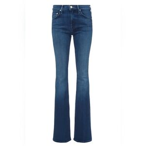 MOTHER The Down Low Weekender Heel Flared Leg Jeans 28